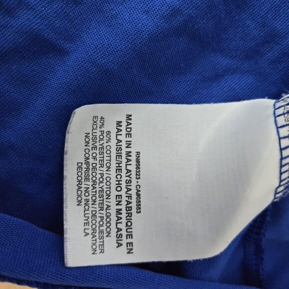 Nike Shirt Mens Extra Large Blue Dri-FIT Athletic Tee Lightweight Performance - Picture 5 of 8